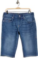 True Religion Ricky Rolled Hem Denim Shorts