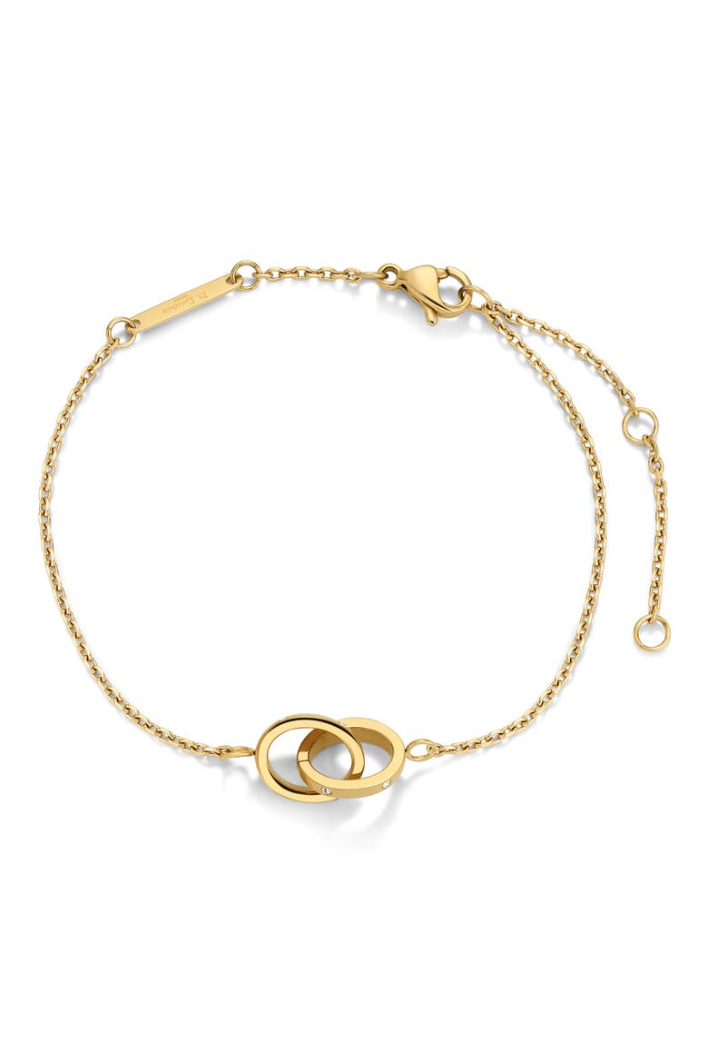 Eternity Linked Bracelet, Main, color, GOLD