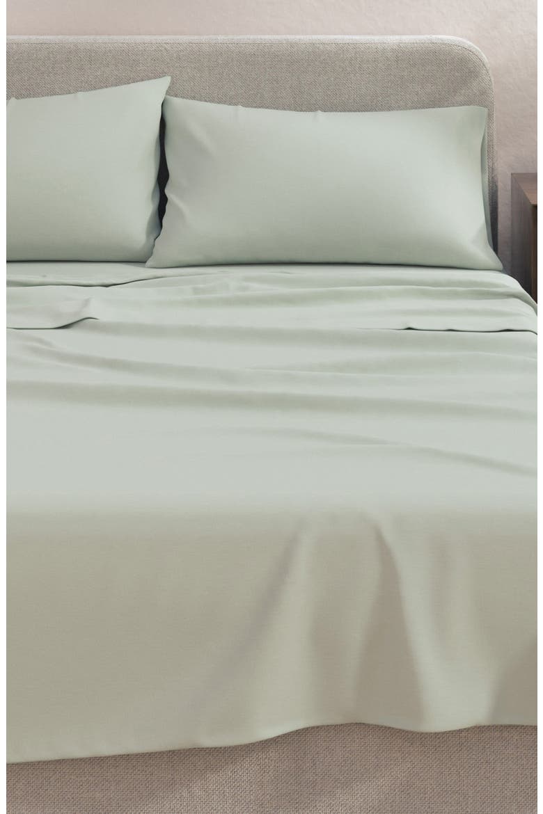 Cotton Jersey Knit Sheet Set, Alternate, color, GREEN