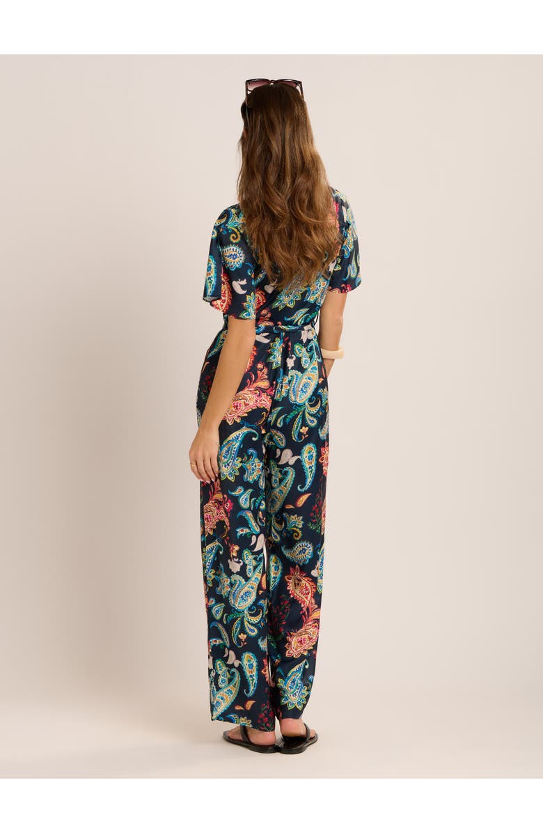 Brakeburn Olivia Jumpsuit, Alternate, color, Navy