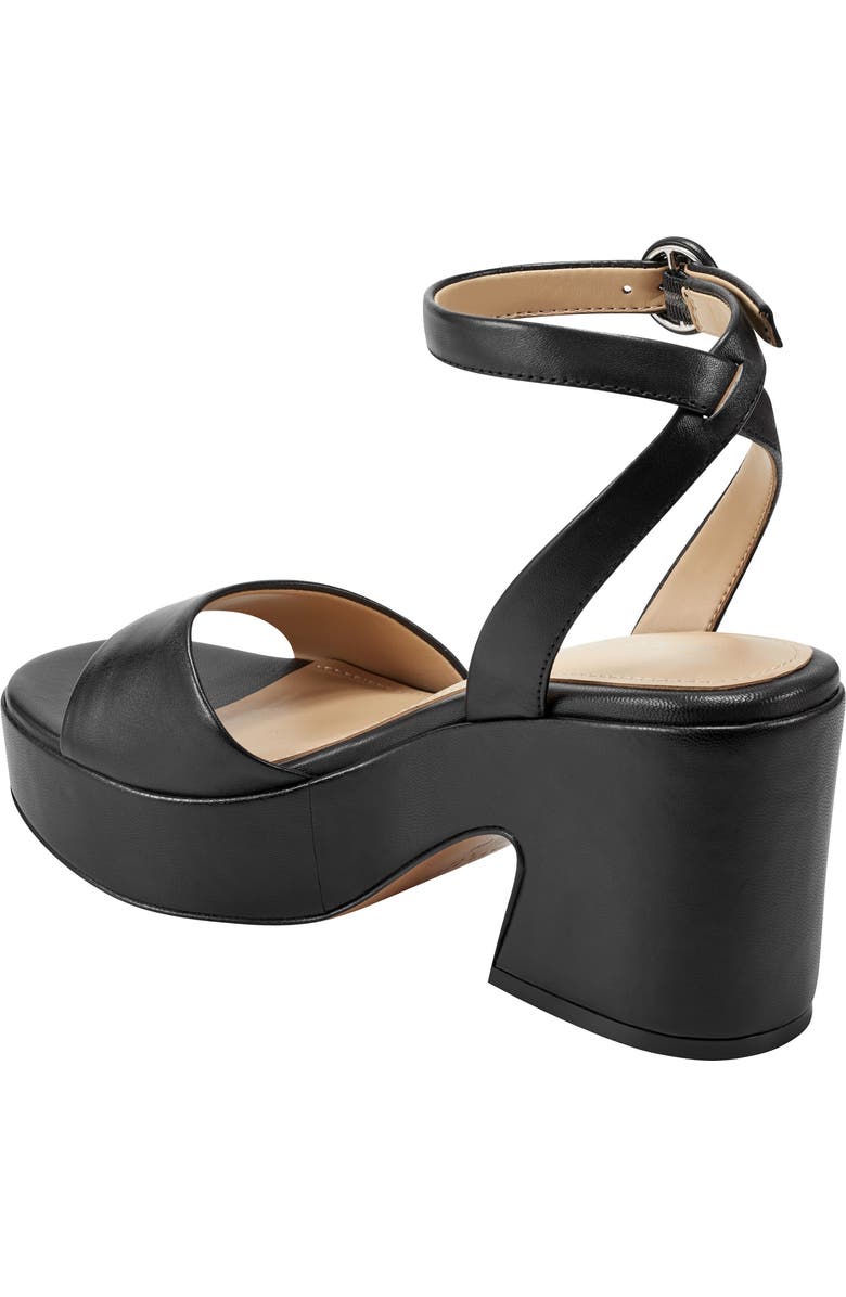 Marc Fisher LTD Razza Platform Ankle Strap Sandal, Alternate, color,