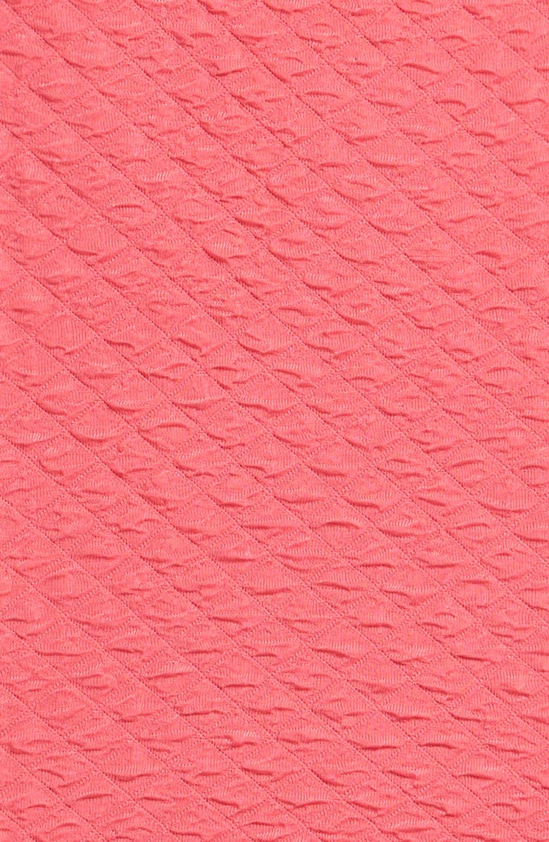 Ava & Yelly Kids' Daisy Ruffle Textured One-Piece Swimsuit, Alternate, color, 