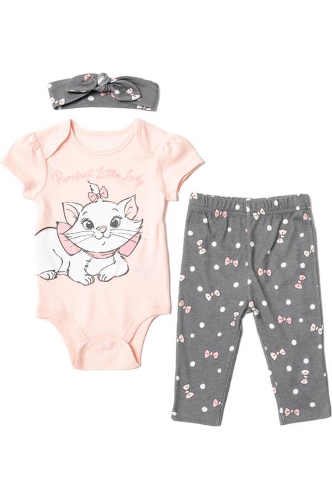 The Aristocats Marie Bodysuit and Pants Set