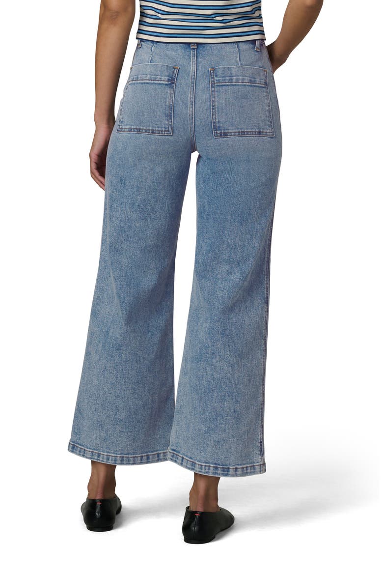 The Mia Welt Pocket High Waist Ankle Wide Leg Jeans, Alternate, color, VERNAL