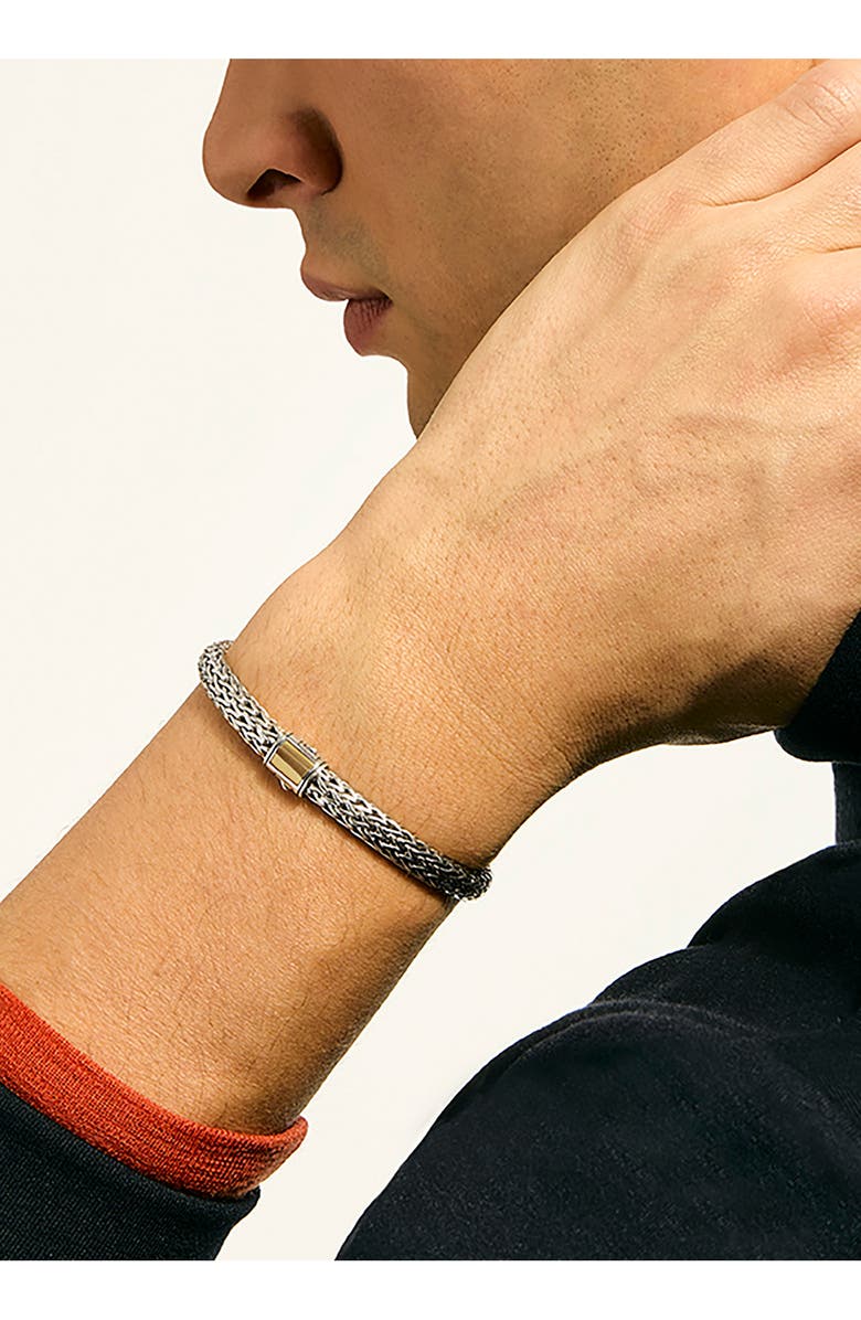 John Hardy Icon Bracelet, 6.5mm, Alternate, color, Silver And Gold
