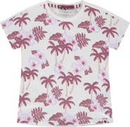 Stains and Stories by Babyface Tropical Print Short Sleeve T-Shirt