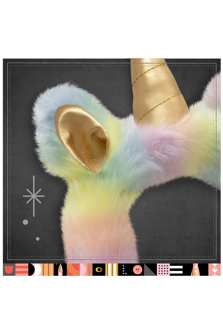 Plush Covered Headphones, Alternate, color, RED