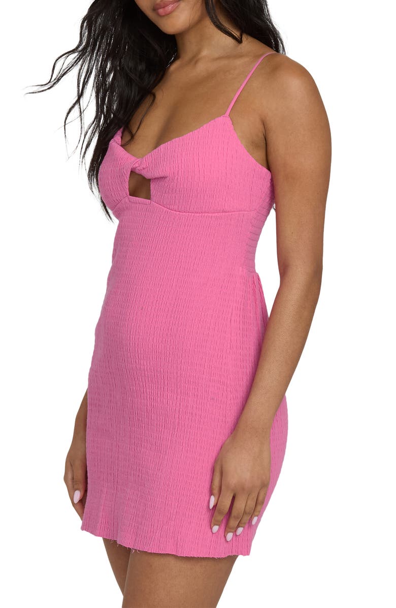 Billabong Crystal Clear Minidress, Alternate, color, Guava