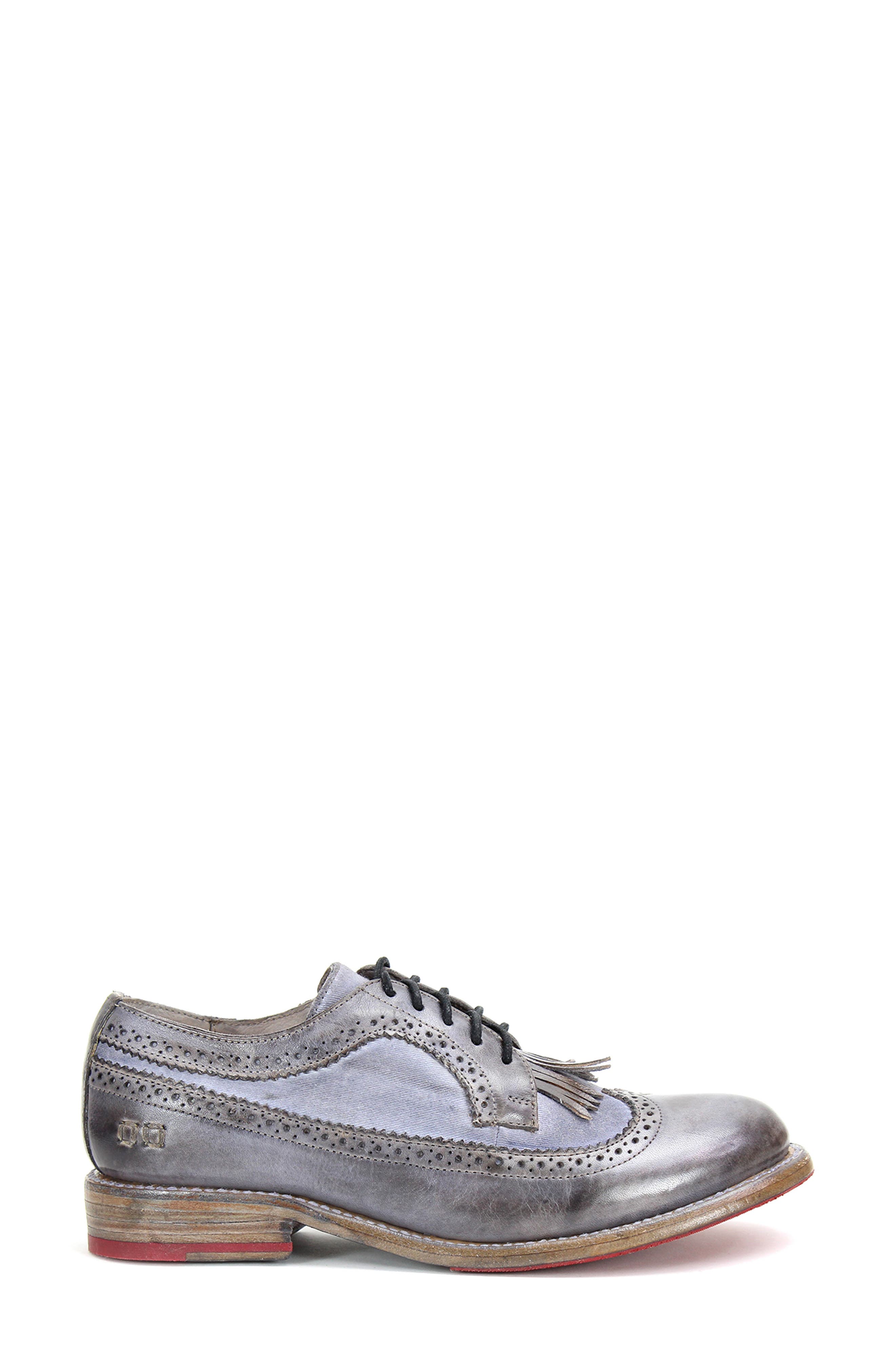 'Lita' Oxford, Alternate, color, ALKALINE MM DD