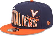 New Era Men's New Era Navy Virginia Cavaliers Two-Tone Vintage Wave 9FIFTY Snapback Hat