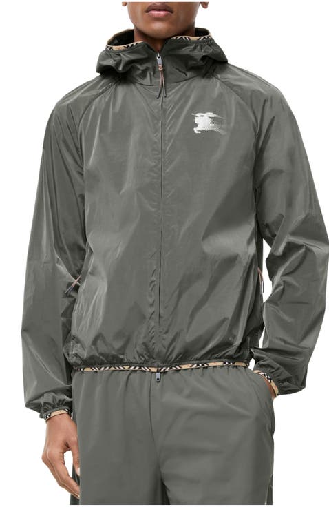 Nylon Hooded Jacket