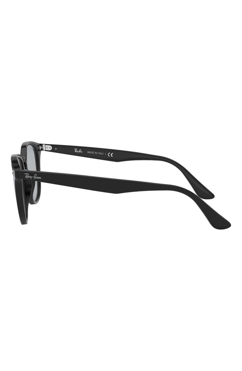Ray-Ban 50mm Phantos Sunglasses, Alternate, color, Black / Light Grey