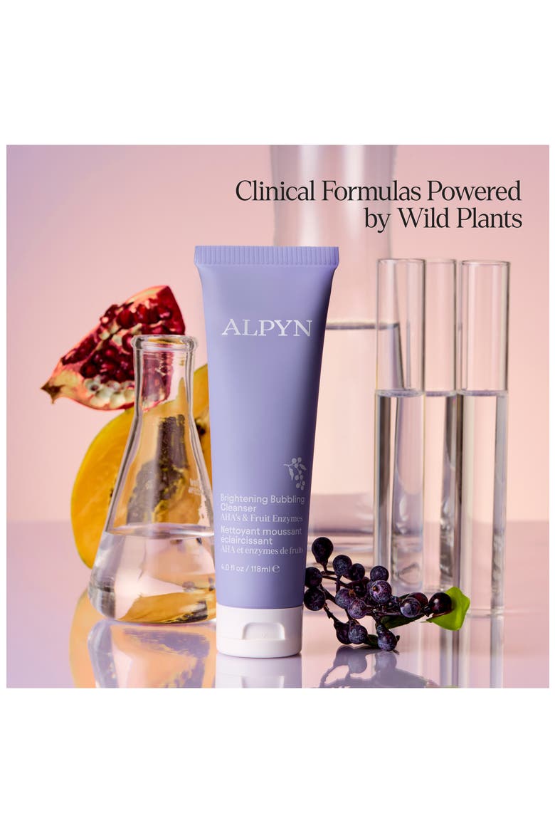 Brightening Bubbling Cleanser with AHAs & Fruit Enzymes, Alternate, color, NO COLOR