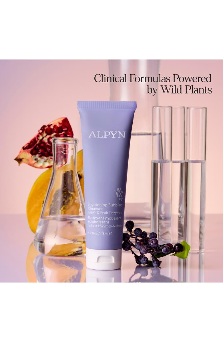 Alpyn Brightening Bubbling Cleanser with AHAs & Fruit Enzymes, Alternate, color, 