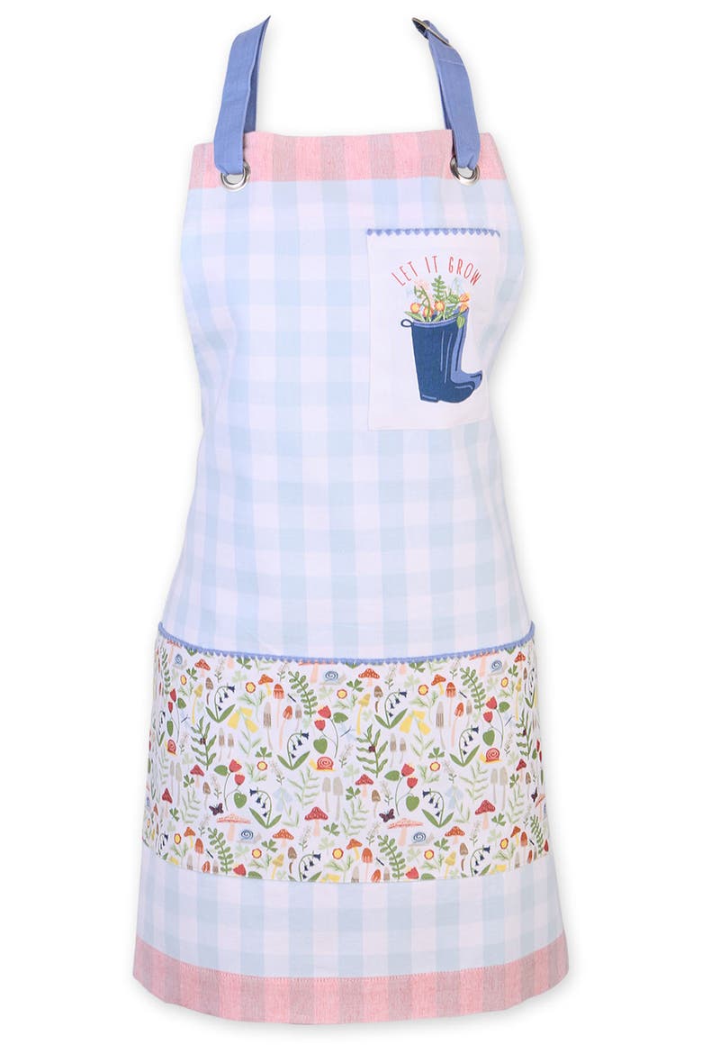 Let It Grow Cotton Apron, Main, color, MULTI