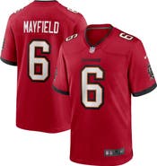 Nike Men's Nike Baker Mayfield Red Tampa Bay Buccaneers Team Game Jersey