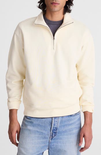 Madewell Quarter Zip Loopback Terry Sweatshirt | Nordstrom Madewell Quarter Zip Loopback Terry Sweatshirt | Nordstrom