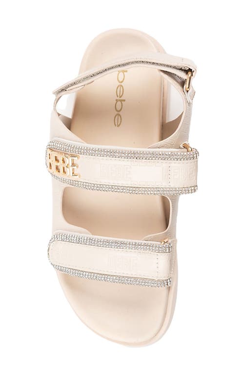 Bebe Logo Sandal