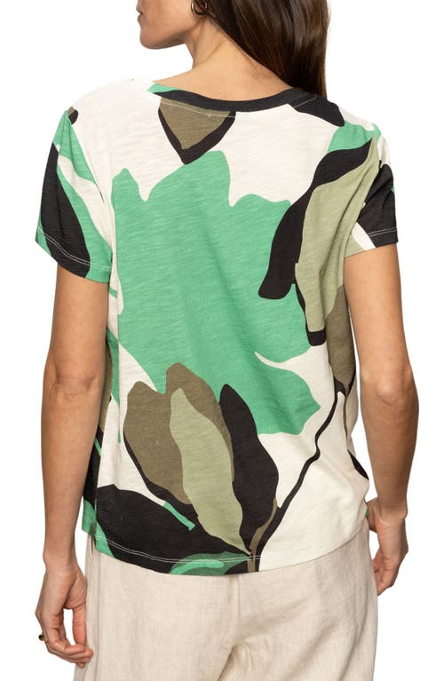 Sanctuary The Perfect T-shirt In Palm Shadow