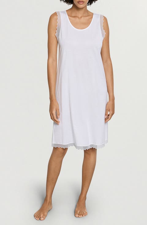 Inaya Scallop Tank Dress