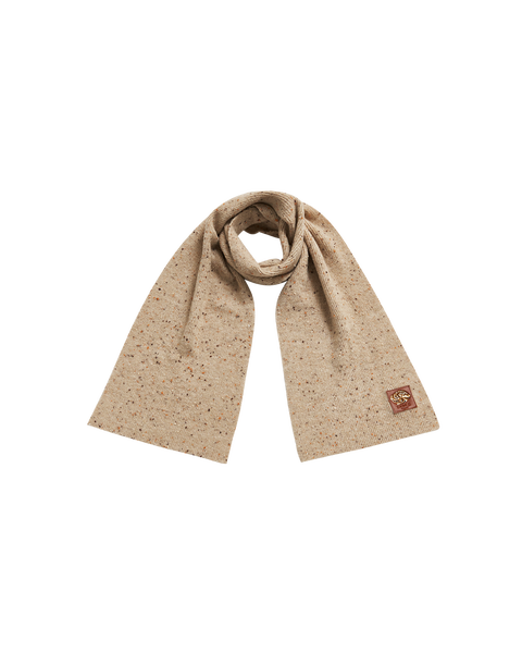 Taupe Knitted Scarf