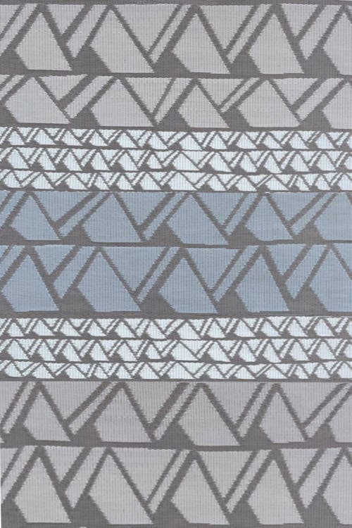 Mad Mats Zig Zag Grey In Multi