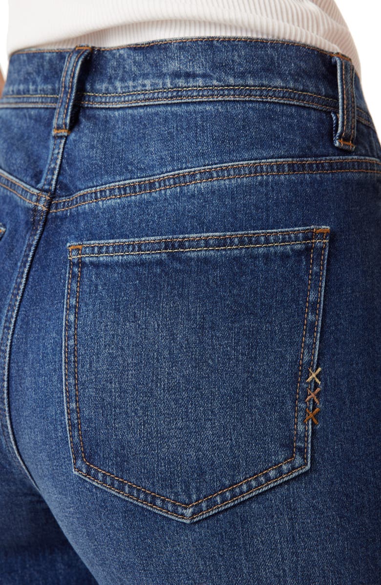 Scotch & Soda The Wave High Waist Wide Leg Jeans, Alternate, color, Tribeca