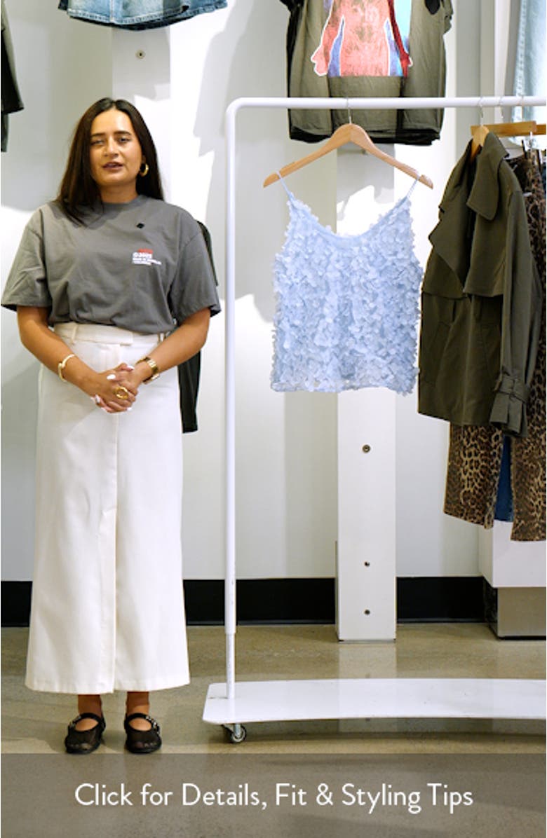 3D Floral Camisole, sales video thumbnail