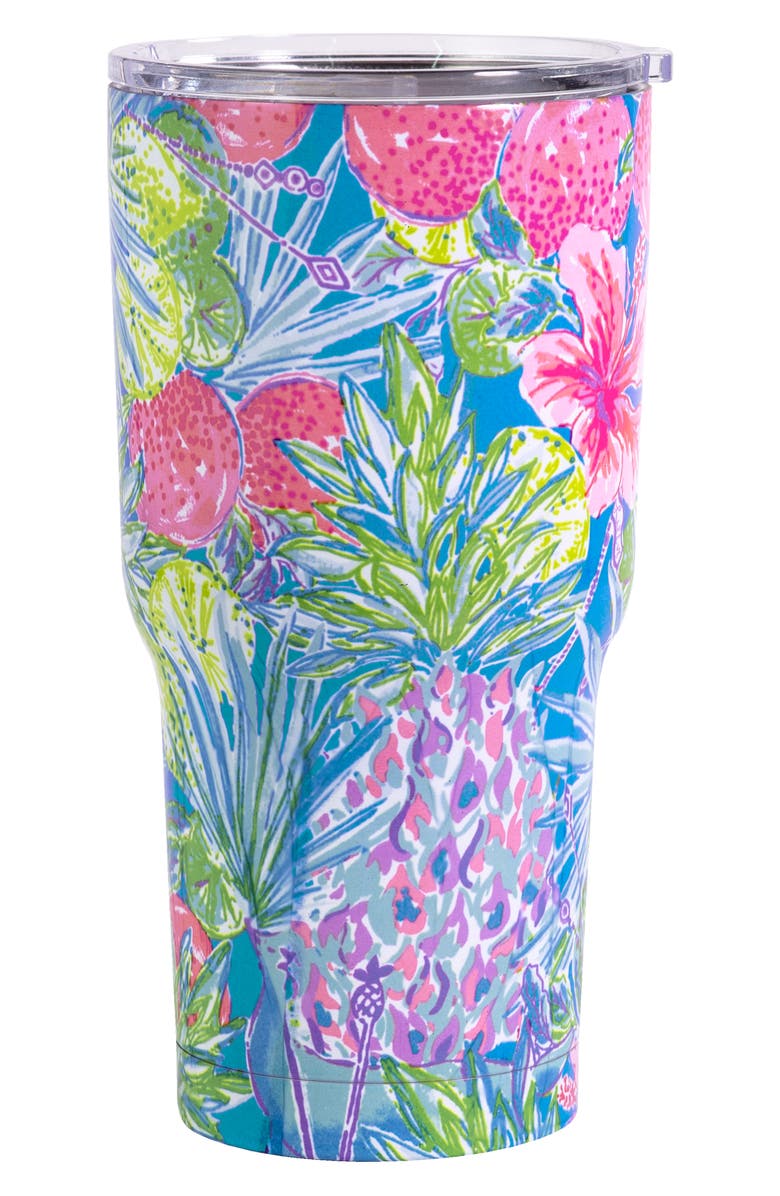 Lilly Pulitzer<sup>®</sup> Insulated Stainless Steel Tumbler, Main, color, 