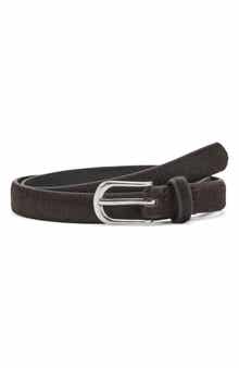 MANGO Genuine Calf Hair Belt