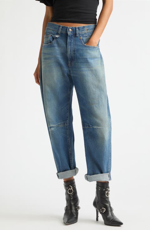 Articulated Knee Boyfriend Jeans