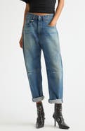 R13 Articulated Knee Boyfriend Jeans