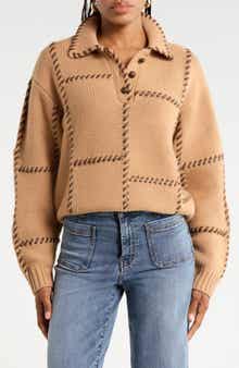 The Leather Stitch Sweater