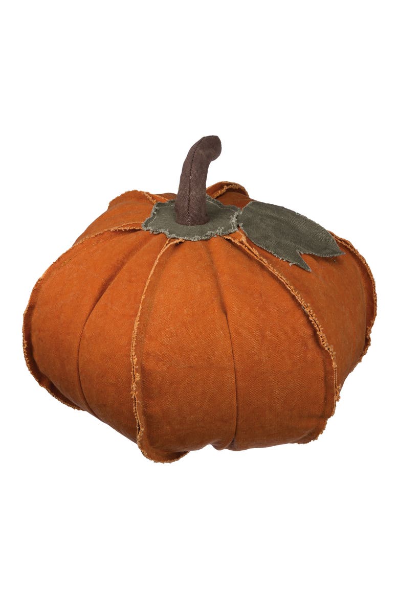 Pumpkin Decoration, Alternate, color, ORANGE