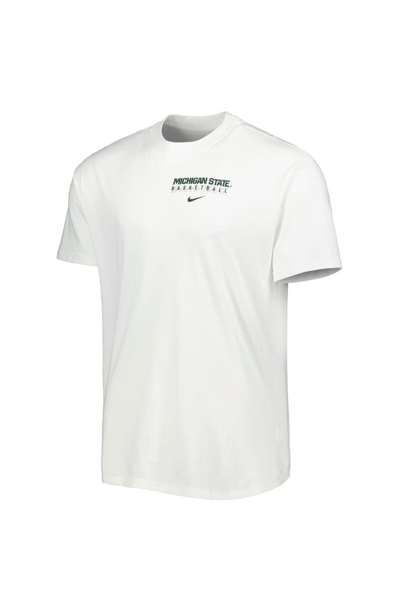 Nike Men's Nike White Michigan State Spartans Basketball Movement Max90 T-Shirt, Alternate, color, White