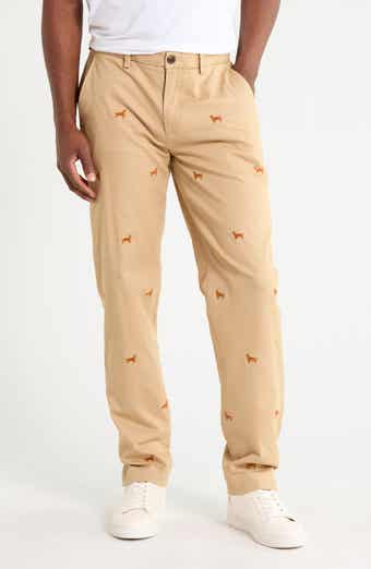 Embroidered Irish Setter Chino Trousers