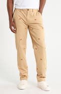 Brooks Brothers Embroidered Irish Setter Chino Trousers