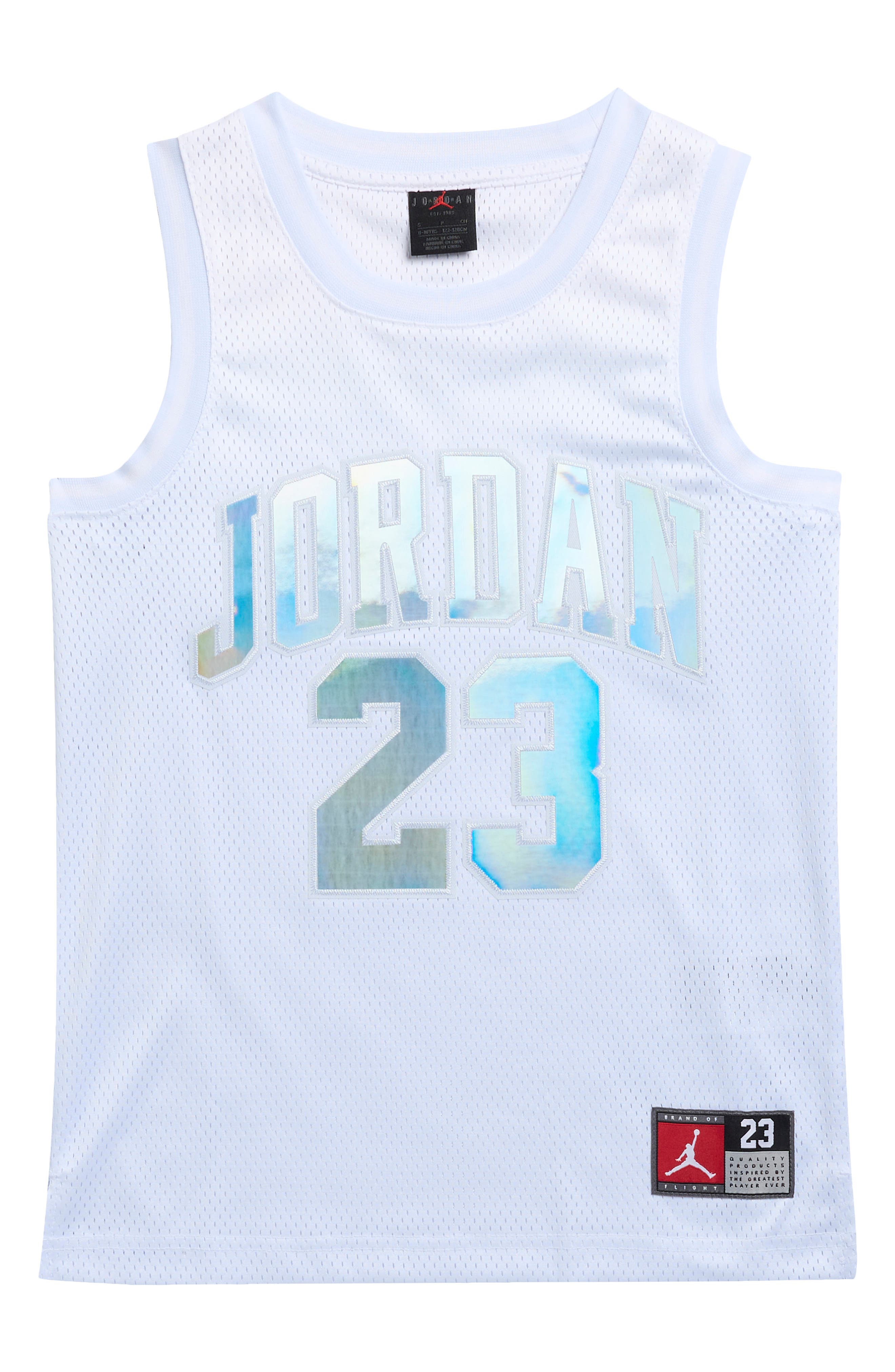 Jordan Kids' Metallic Jordan 23 Jersey