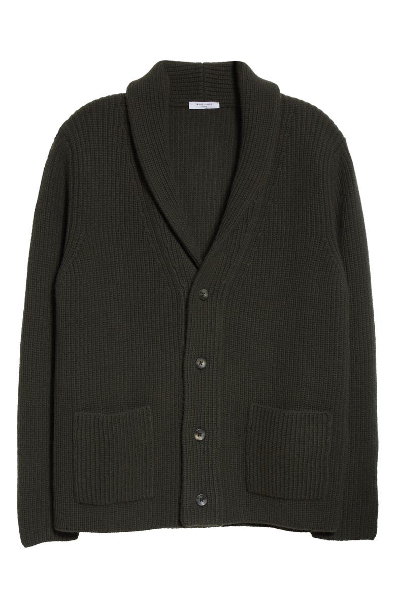 Boglioli Rib Wool Cardigan, Alternate, color, 