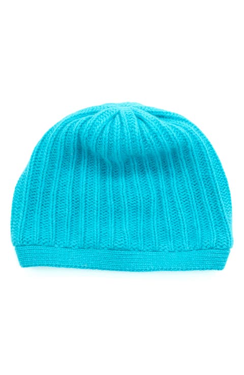 Rickrack Stitch Wool Blend Beanie