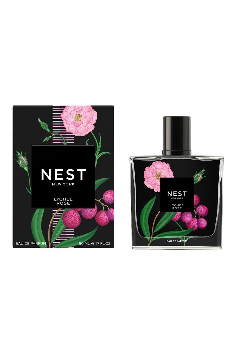 Lychee Rose Eau de Parfum Travel Spray, Main, color, NO COLOR
