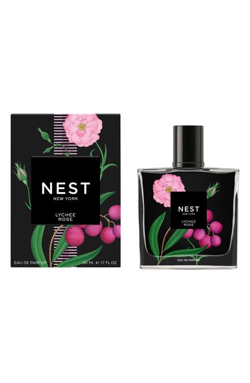 Nest New York Lychee Rose Eau De Parfum Travel Spray In Transparent