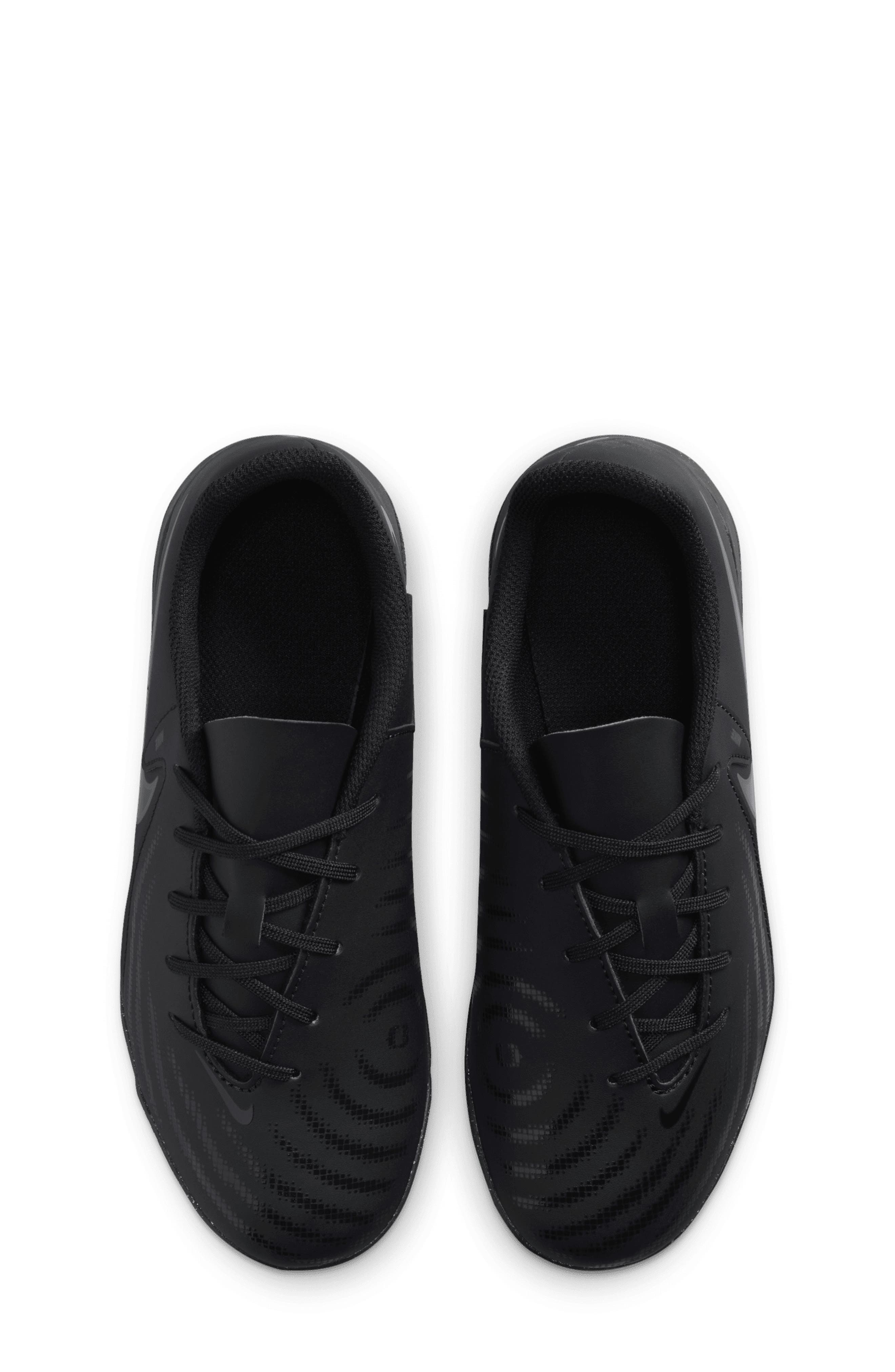 Nike Jr. Phantom GX 2 Club MG Low-Top Soccer Cleat, Alternate, color, Black/ Deep Jungle/ Black