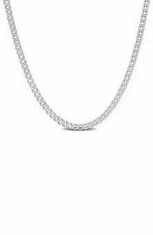 1.4mm Curb Link Chain Necklace