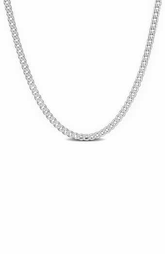 1.4mm Curb Link Chain Necklace
