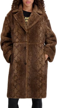 KARL LAGERFELD PARIS Faux Fur Jacket