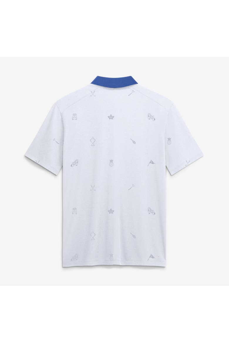 Men's Jordan Brand  White Florida Gators Vapor Pattern Dri-FIT Polo, Alternate, color, White