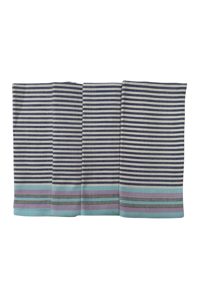 Handwoven Bahari Napkins - Set of 4, Alternate, color, Blue