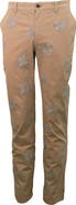 Lords of Harlech Charles Stretch Twill Flat Front Pant