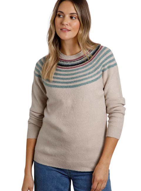 Sinatra Patterned Knit Sweater